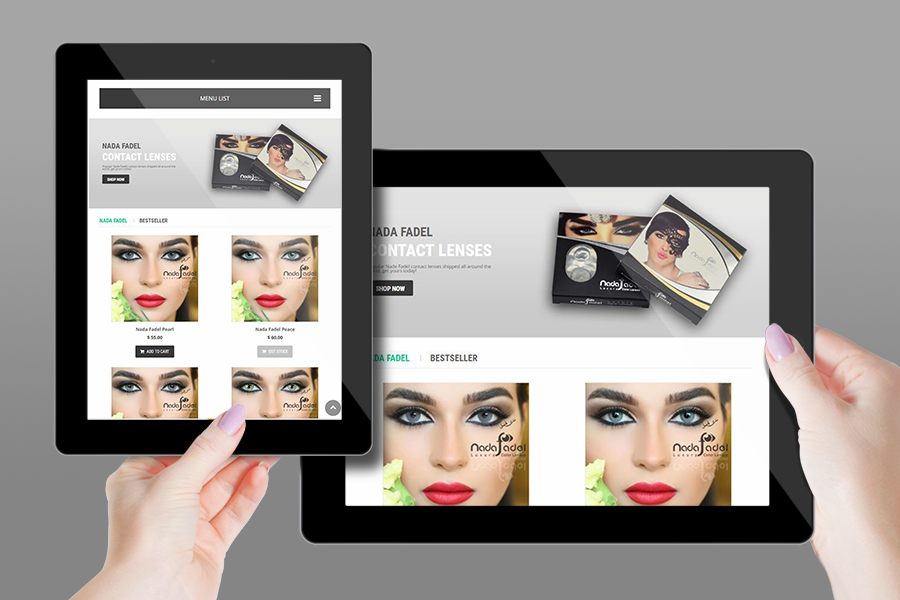 Web Design, SEO, Social Media Agency Melbourne - Client My Beauty Lenses