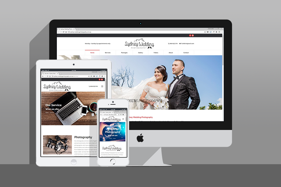 Marketing Agency Melbourne - Client Sydney Wedding Photography